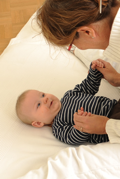 Shiatsu an Baby